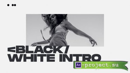 Videohive - Intro Black & White - 38827969 - Project for After Effects