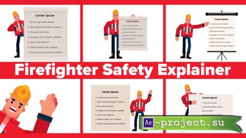 Videohive - Firefighter Safety Explainer - 38852771 - Project for After Effects