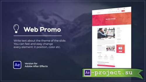 Videohive - Soft Website Promo - 23147849 - Project for After Effects