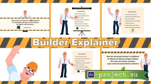 Videohive - Builder Explainer - 38875509 - Project for After Effects