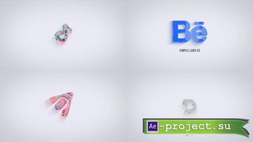 Videohive -  Simple Logo Reveal V3 - 38878003 - Project for After Effects