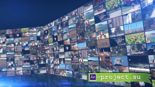 Videohive - Three Screen Video Wall Intro Pack - 38880878 - Project for After Effects