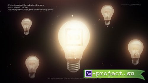 Videohive - BULB LOGO INTRO - 38884772 - Project for After Effects