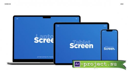 Videohive - Website Promo - Devices Mockup Pack - 38891738 - Project for After Effects