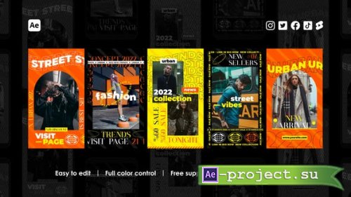 Videohive - Modern Instagram Stories - 38928748 - Project for After Effects