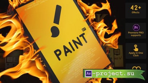 Videohive - Paint Kit for After Effects - 31598942 - Project & Script for After Effects