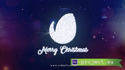 Videohive - Christmas Snowflakes Logo - 25023582 - Project for After Effects