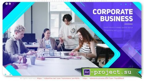 Videohive - Clean Corporate Business Solutions - 38929695 - Project for After Effects