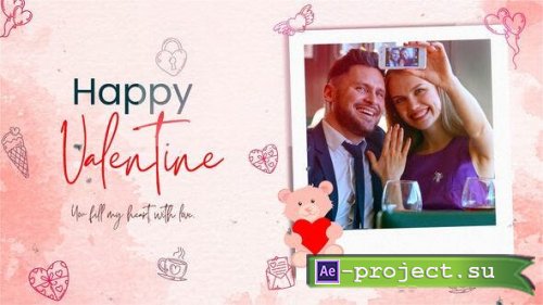 Videohive - Happy Valentine Greeting And Wedding Slideshow - 38881469 - Project for After Effects
