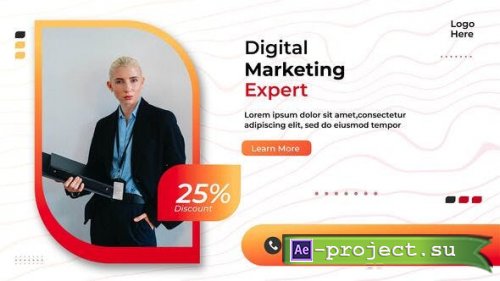 Videohive - Digital Marketing Agency Slideshow Opener - 38955652 - Project for After Effects