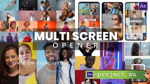 Videohive - Multi Screen Slideshow Opener - 36289845 - Project for After Effects