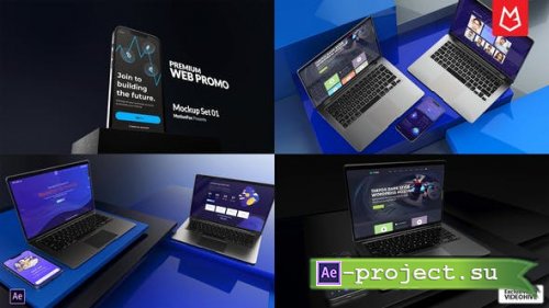 Videohive - Website Promo | Premium Mockup Set-01 - 38978621 - Project for After Effects