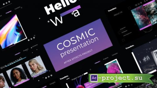 Videohive - COSMIC presentation - 38526221 - Project for After Effects