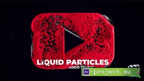 Videohive - Youtube Liquid Particles Logo 39052598 - Project For Final Cut Pro X