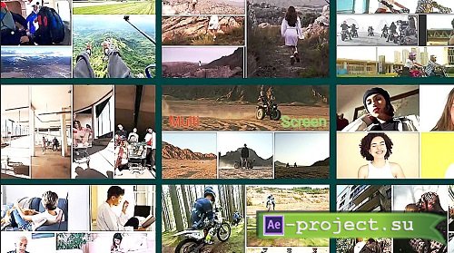 Videohive - Multi Screen Frames Library - 4 Frames 39385505 - Project For Final Cut & Apple Motion