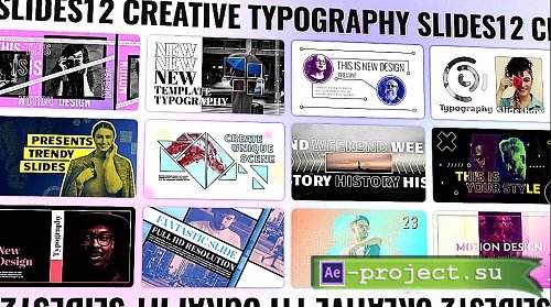 Videohive - Creative Typography Slides 39242386 - Project For Final Cut & Apple Motion