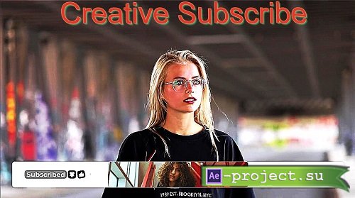 Videohive - Creative Subscribe Elements 39343732 - Project For Final Cut & Apple Motion