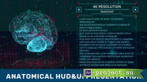 Videohive - Anatomical HUD UI Presentation - 38990188 - Project for After Effects