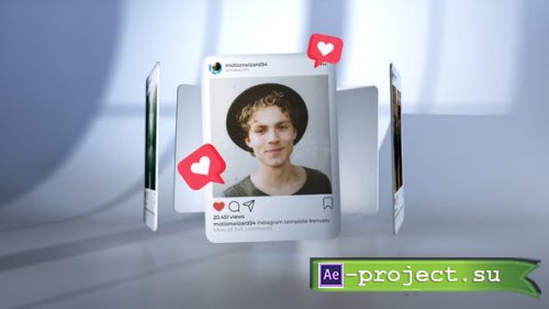 Videohive - Instagram Profile Promo - 39003325 - Project for After Effects