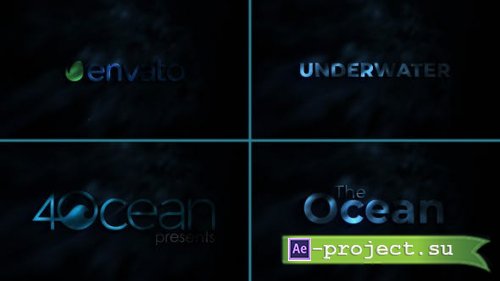 Videohive - Underwater Logo Title Reveal - 39003794 - Project for After Effects