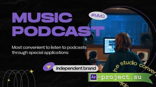Videohive - Podcast Opener - 38885486 - Project for After Effects