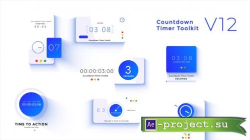 Videohive - Countdown Timer Toolkit V12 - 39002984 - Project for After Effects