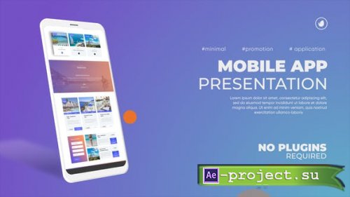 Videohive - Modern App Promo - 39034591 - Project for After Effects