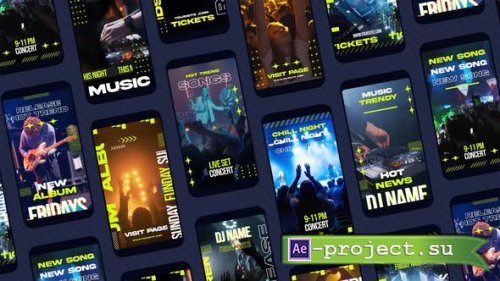 Videohive - Instagram Stories Music - 39016961 - Project for After Effects