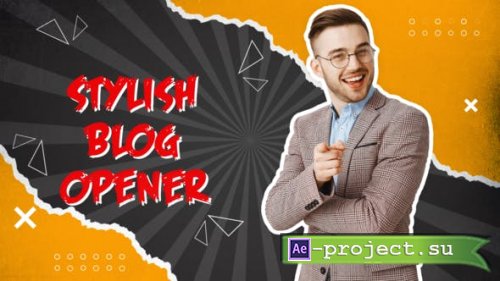 Videohive - YouTube Blog Opener - 39051969 - Project for After Effects