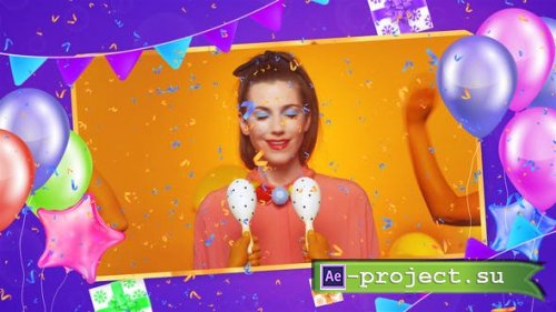 Videohive - Birthday Slideshow - 39026575 - Project for After Effects
