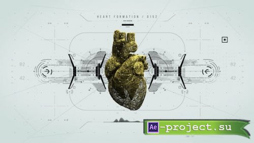 Videohive - HUD Medical Interface Heart - 38050329 - Project for After Effects