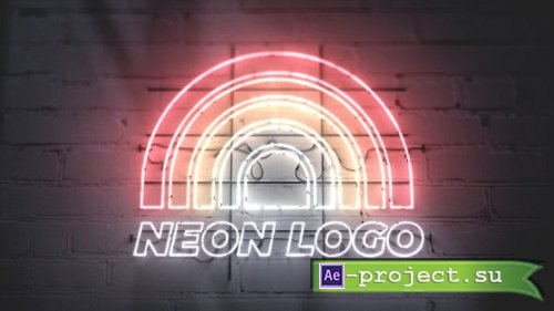 Videohive - Neon Logo - 39035658 - Project for After Effects