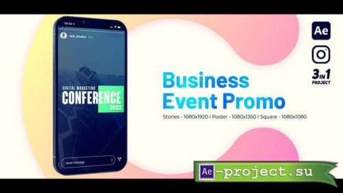 Videohive - Instagram Event Promo - 39062658 - Project for After Effects