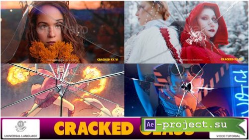 Videohive - Cracked Glass - 38960220 - Project for After Effects
