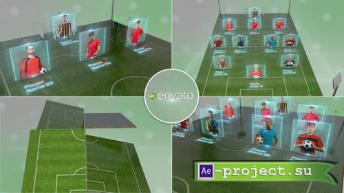 Videohive - Soccer Team Lineup 2 - 30562986 - Project for After Effects