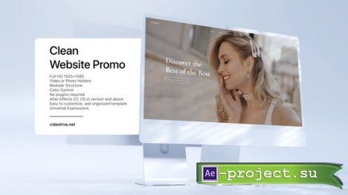 Videohive - Clean Website Promo - 39109480 - Project for After Effects