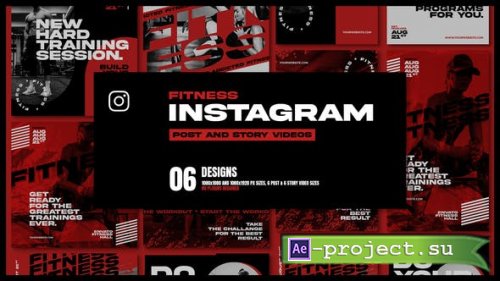 Videohive - Fitness Promo | Instagram Posts and Stories - 39122210 - Project for After Effects