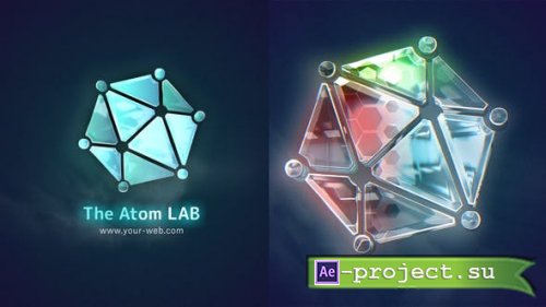 Videohive - Glossy Logo - Glass 3D Logo Reveal - 39122293 - Project for After Effects