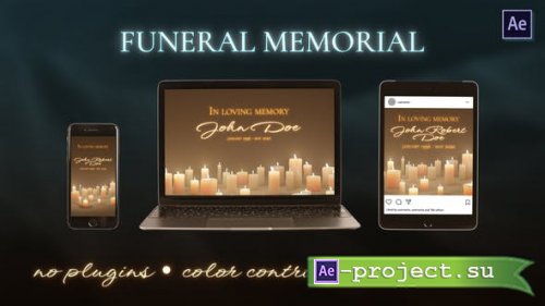 Videohive - FUNERAL MEMORIAL - 39104856 - Project for After Effects