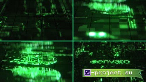 Videohive - Glitch Digital Logo | TITLE Intro - 39084099 - Project for After Effects