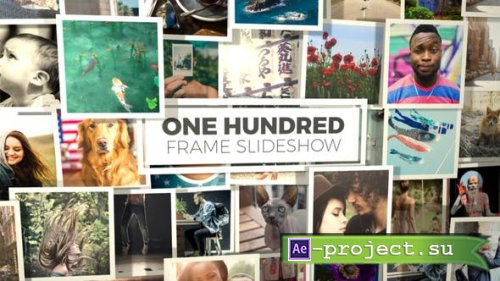 Videohive - 100 Frame Slideshow - 38006559 - Project for After Effects