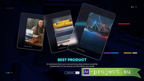 Videohive - 4K Dynamic Glass Box Slideshow - 39127015 - Project for After Effects