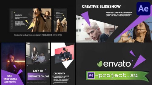 Videohive - Abstract Shapes Slideshow | After Effects - 39146718 - Project for After Effects