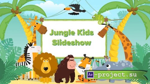 Videohive - Jungle Kids Slideshow - 39084190 - Project for After Effects
