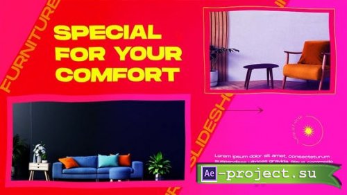 Videohive - Furniture Slideshow - 39144641 - Project for After Effects