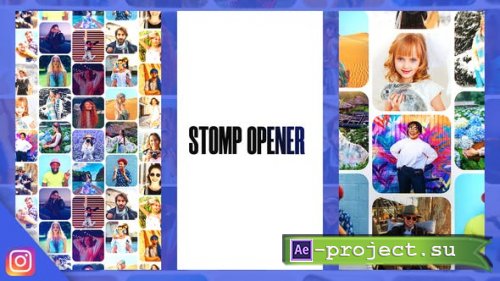 Videohive - Mosaic Logo Reveal I Instagram Stories - 39150288 - Project for After Effects