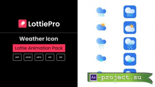 Videohive - Weather Pack - 39170322 - Project for After Effects