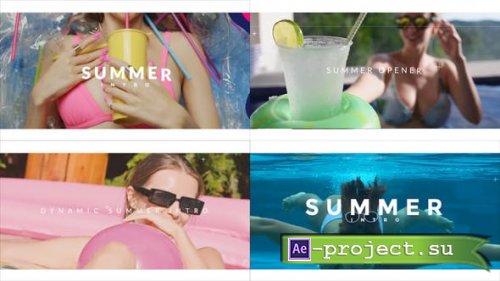 Videohive - Dynamic Summer Opener - 39168547 - Project for After Effects