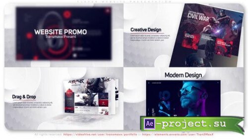 Videohive - Clever Website Presentation - 39168119 - Project for After Effects