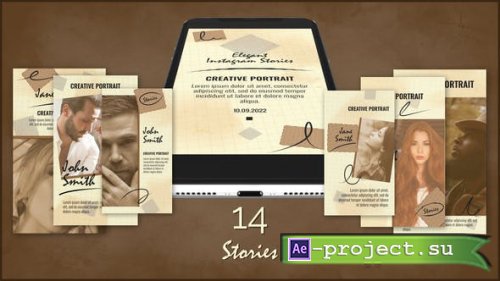 Videohive - Elegant Portrait Instagram Stories - 39170405 - Project for After Effects